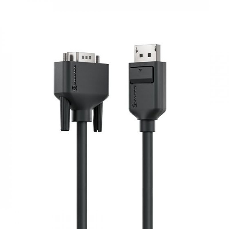Alogic - Cabling & Adapters      Elements Displayport To Vga         Cable - Male To Male - 1m           El2dpvga-01