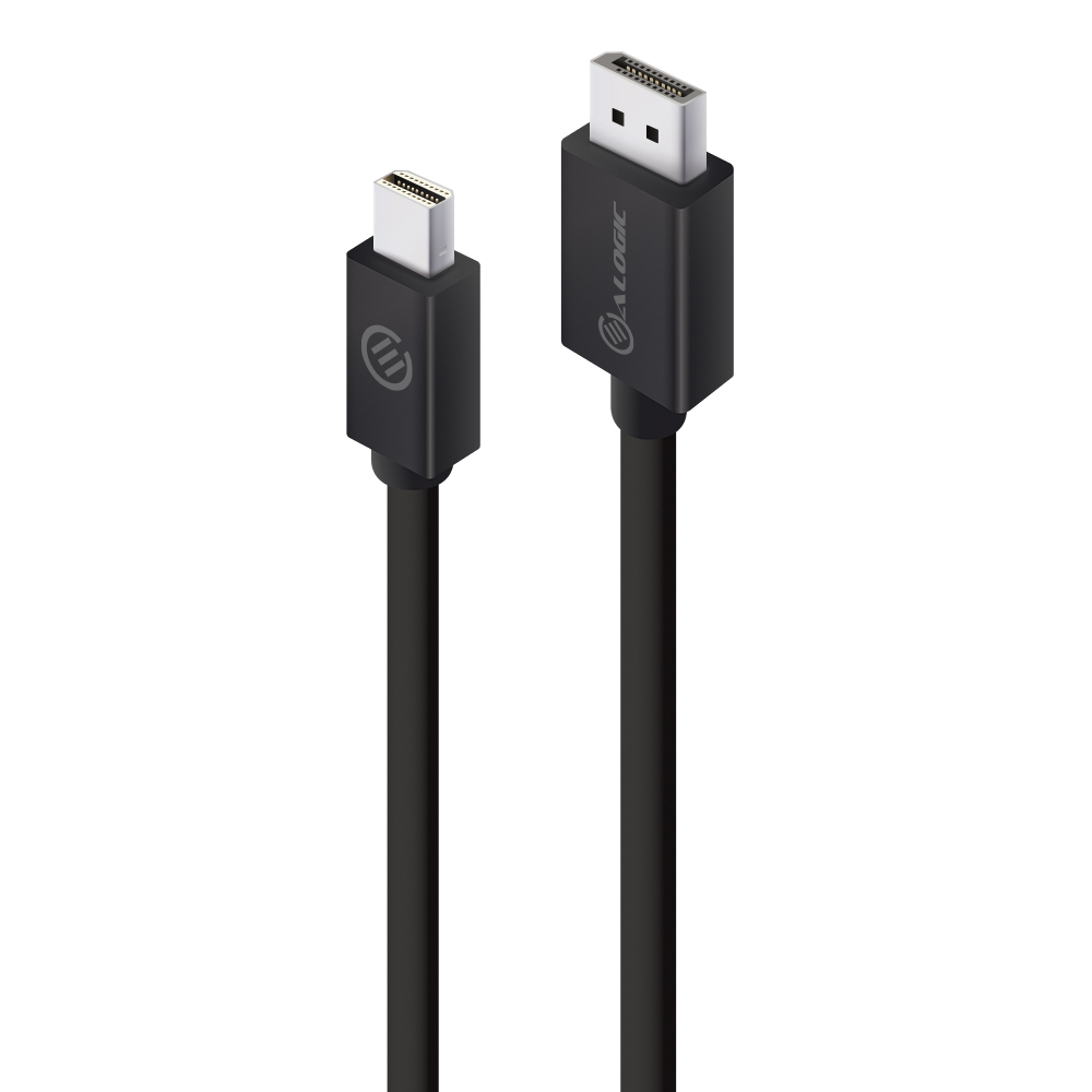 Alogic - Cabling & Adapters      Alogic 1m Mini Displayport To       Displayport Cable Ver 1.2 - Male    Elmdpdp-01