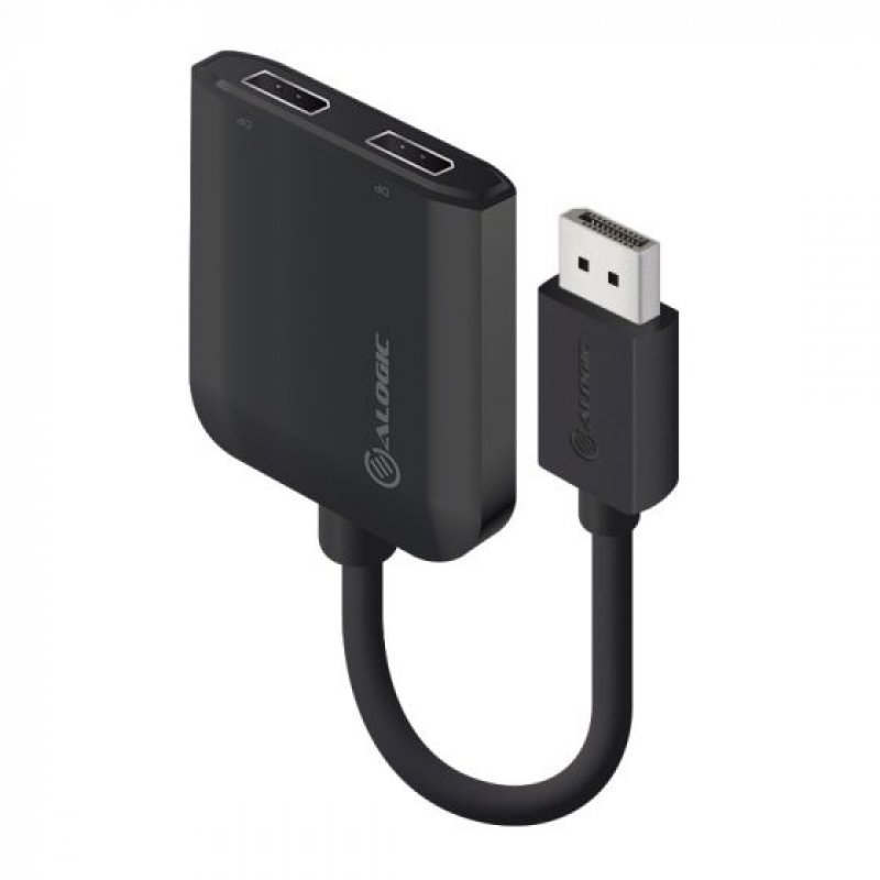 Alogic - Hubs & Adapters         Alogic Displayport To Dual          Displayport 2.0 Adapter - 4k - 3    Dp2dp-adp