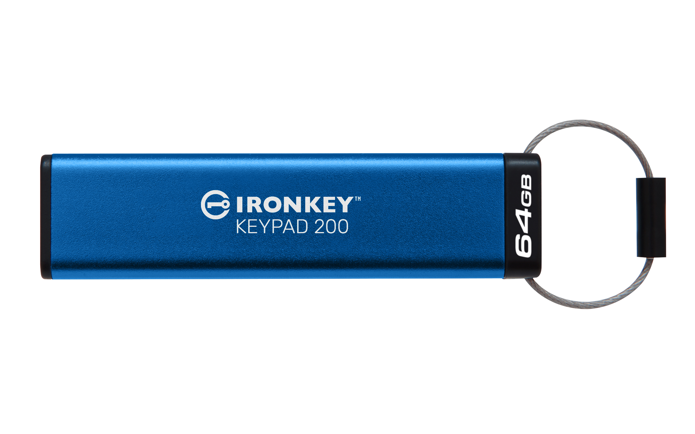 Kingston - Digital Media Product 64gb Ironkey Keypad 200 Aes-256     Encryp Fips 140-3 Lvl 3(pending)    Ikkp200/64gb
