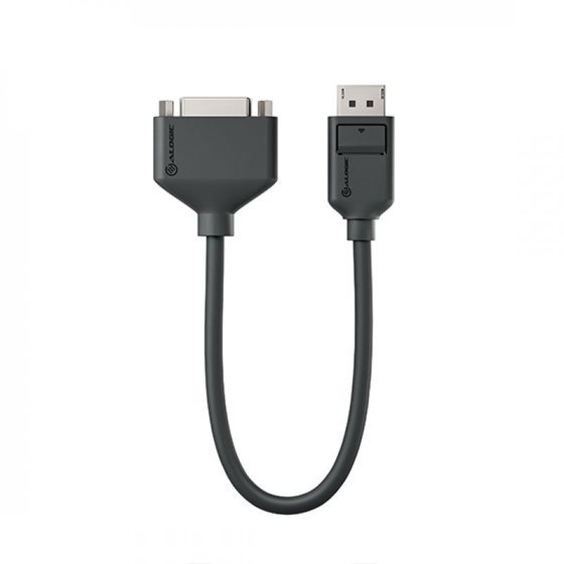 Alogic - Cabling & Adapters      Element Displayport To Dvi          Adapter - Male To Female - 20cm     El2dpdvi-adp