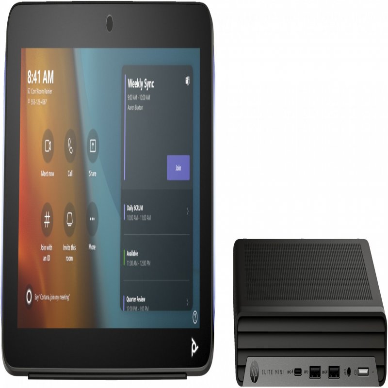 Hp - Poly Video (nj)             Poly Studio Base Kit G9 Plus Fo     For Microsoft Teams Hp Mini Ip P    A3lu8aa#abu