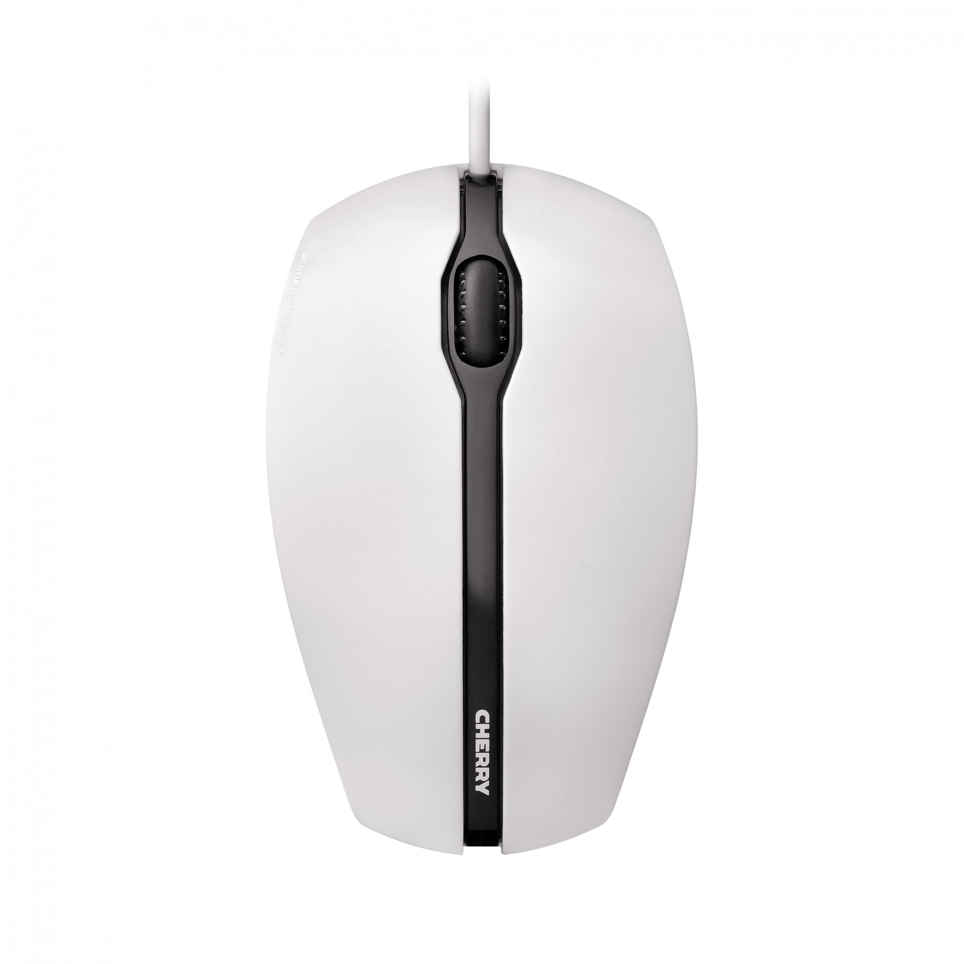 Cherry - Entry Level Mice        Gentix Corded Optical               Illuminated Mouse White Grey        Jm-0300-0