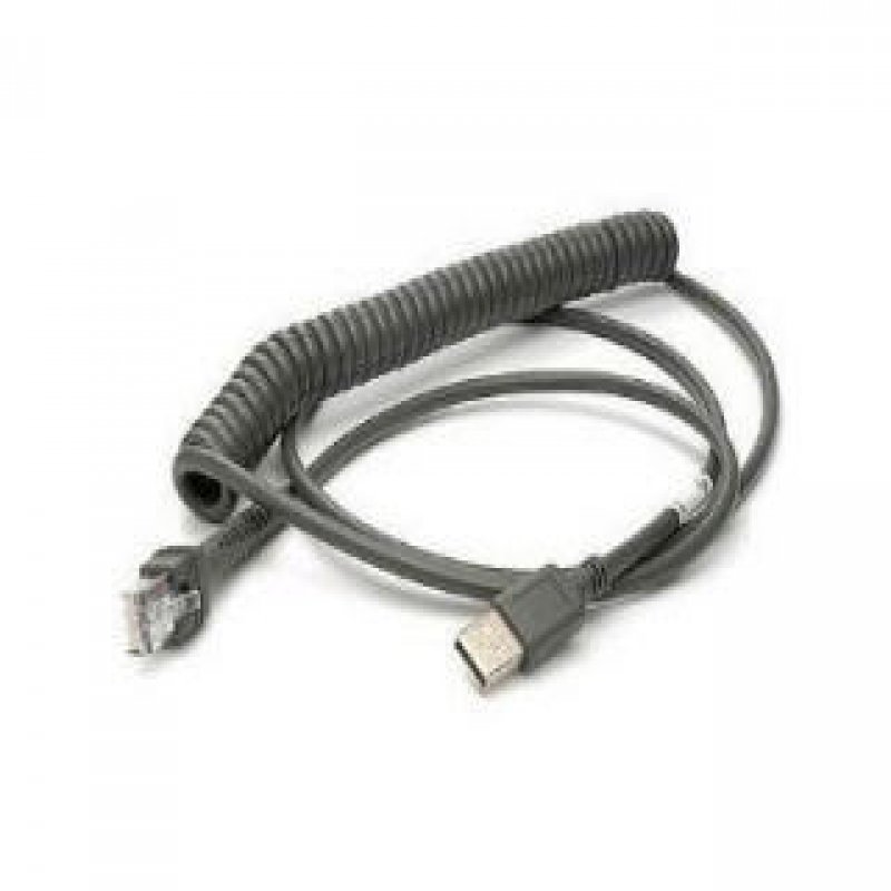 Zebra - Evm_adc_a1_1             Cable Shielded Usb Series A         12in Coiled Bc1.2 -30c              Cba-uf6-c12zar