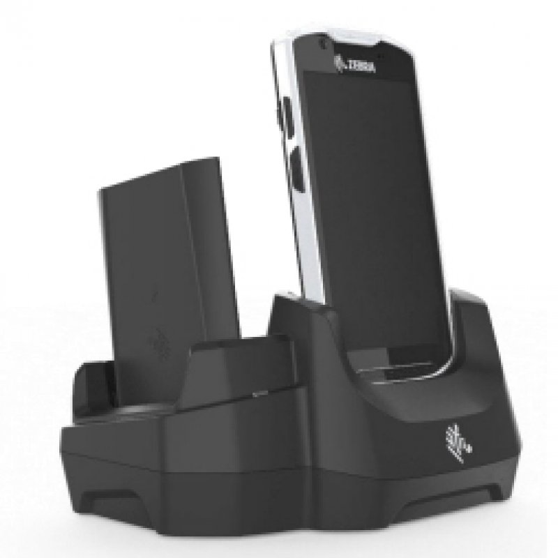 Zebra - Evm_mcd_a1_1             1 Slot 1 Spare Batt Lan F/tc5x      And Usb Communications Cradle       Crd-tc5x-2seth-01