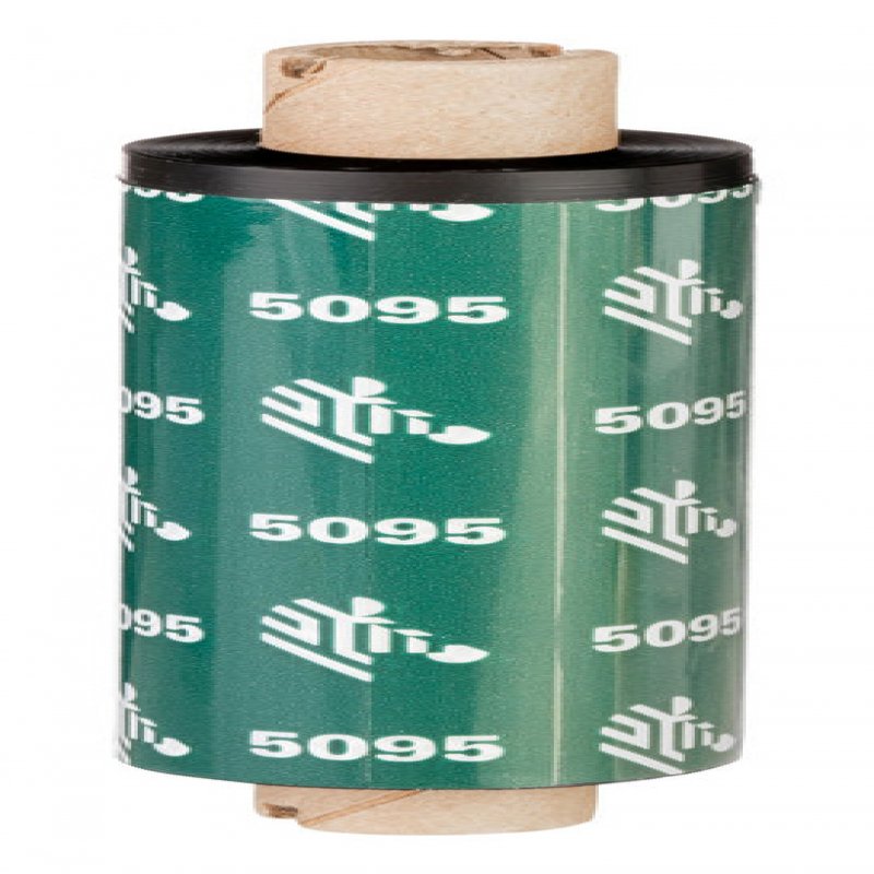 Zebra - Ait_bcsp_s1_1            Ribbon 5095 Resin 56.9mm            74 Meters C-12.7mm Box Of 12        800132-202
