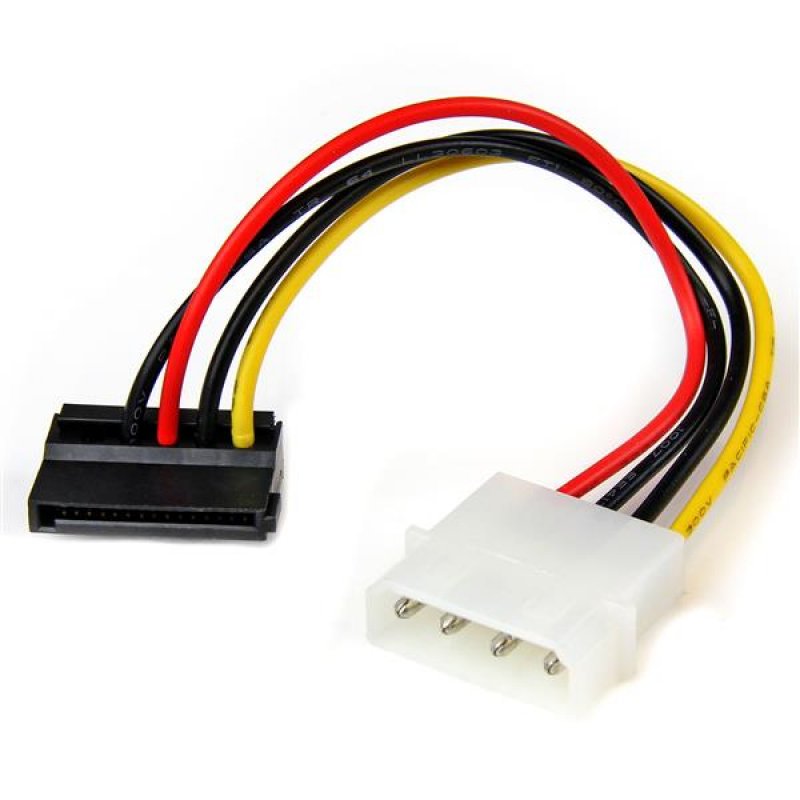 Startech - Cables                6in Molex Lp4 To Left Angle Sat     Power Adapter Cable                 Satapowadpl