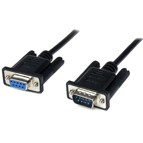 Startech - Cables                2m Black Db9 Rs232 Serial           Null Modem Cable Db9f-db9m          Scnm9fm2mbk
