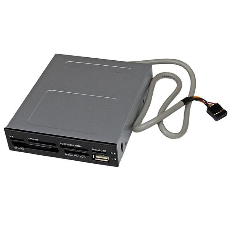 Startech - Drive Accessories     3.5in Front Bay 22-in-1 Usb 2.0     Card Reader - Cf/sd/mmc/ms/xd In    35fcreadbk3