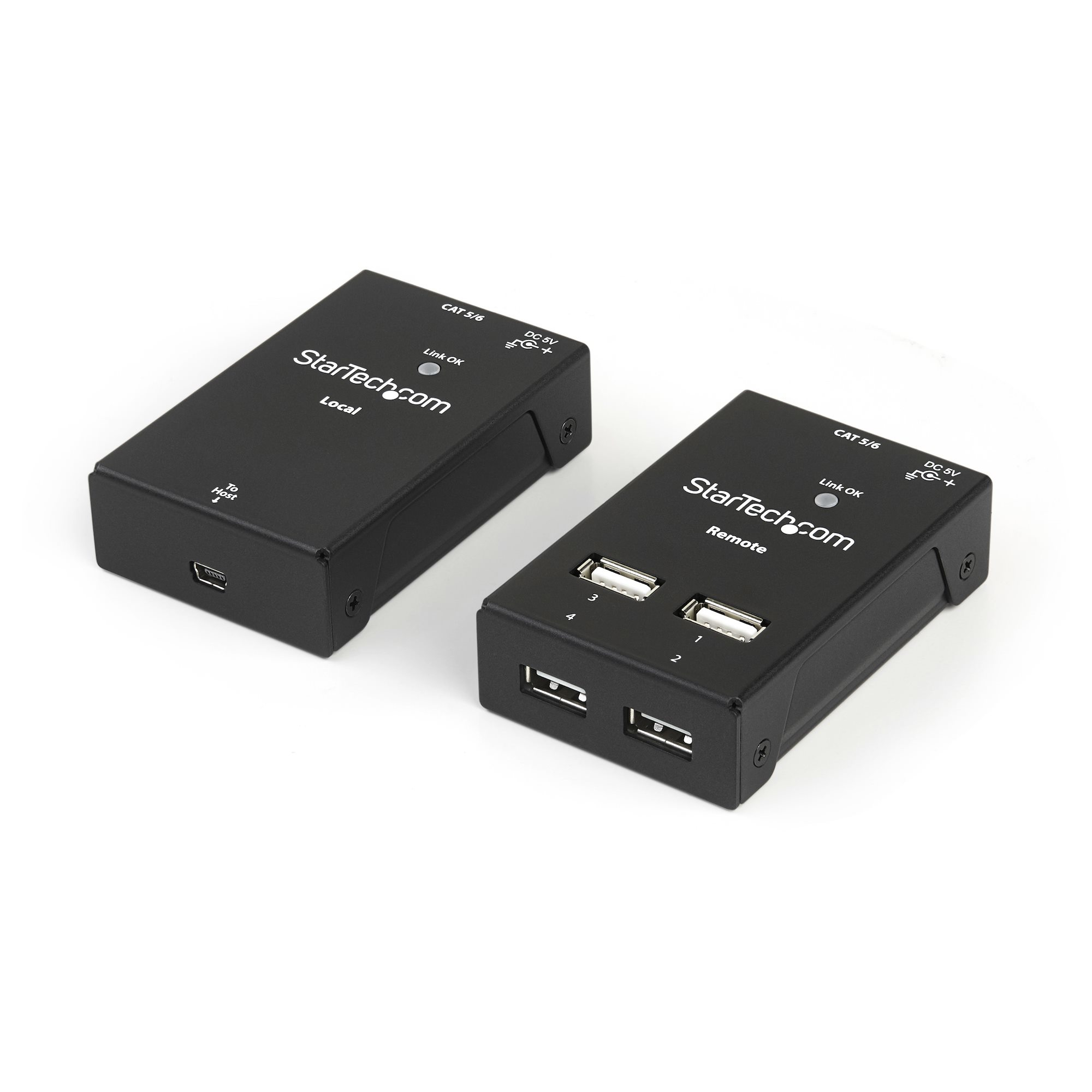 Startech - Io Networking         4 Port Usb 2.0 Extender - Up To     130ft Over Cat5 - 165ft W/ Cat6     Usb2004extv