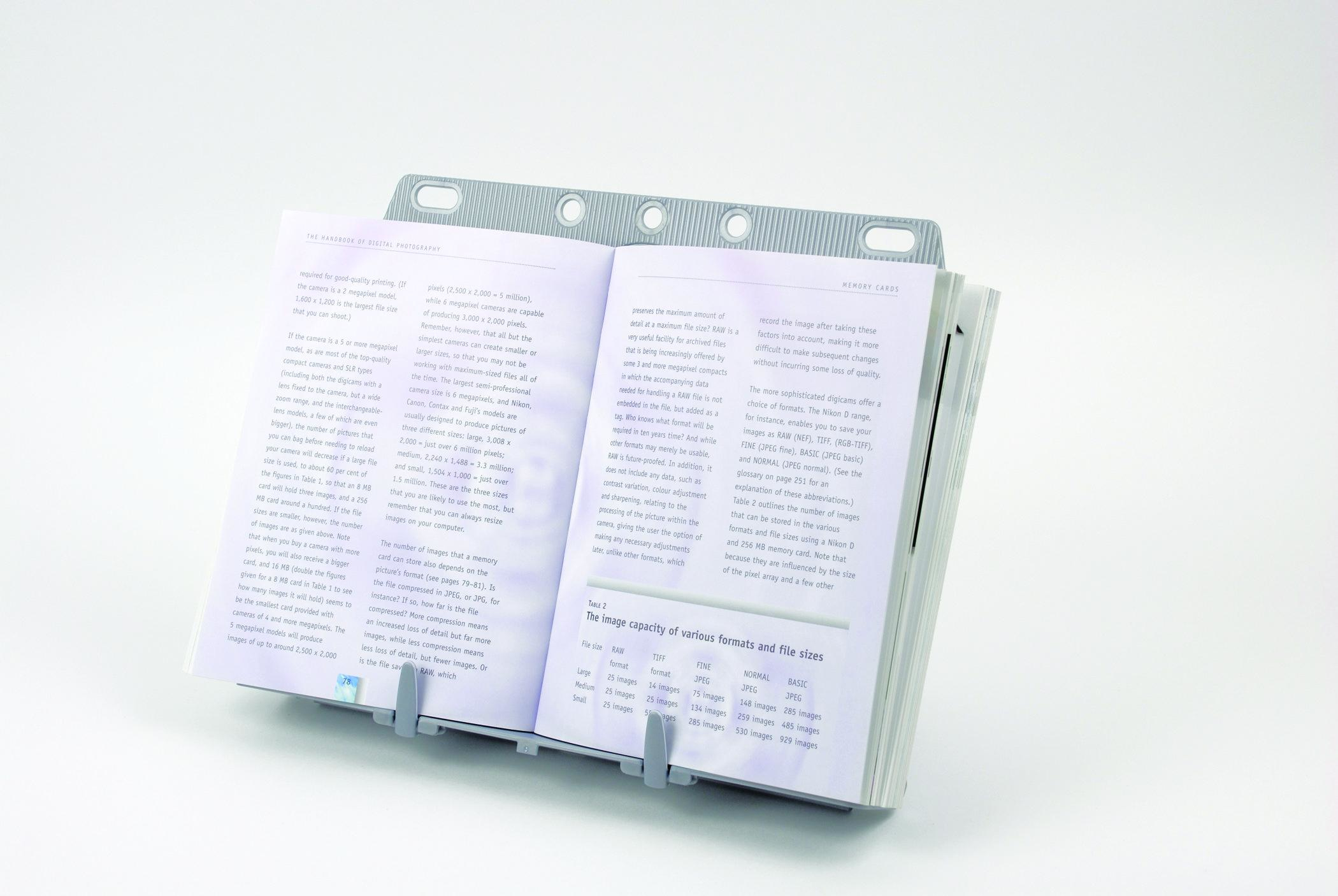 21140 fellowes Fellowes Booklift Copyholder Silver 21140 - AD01
