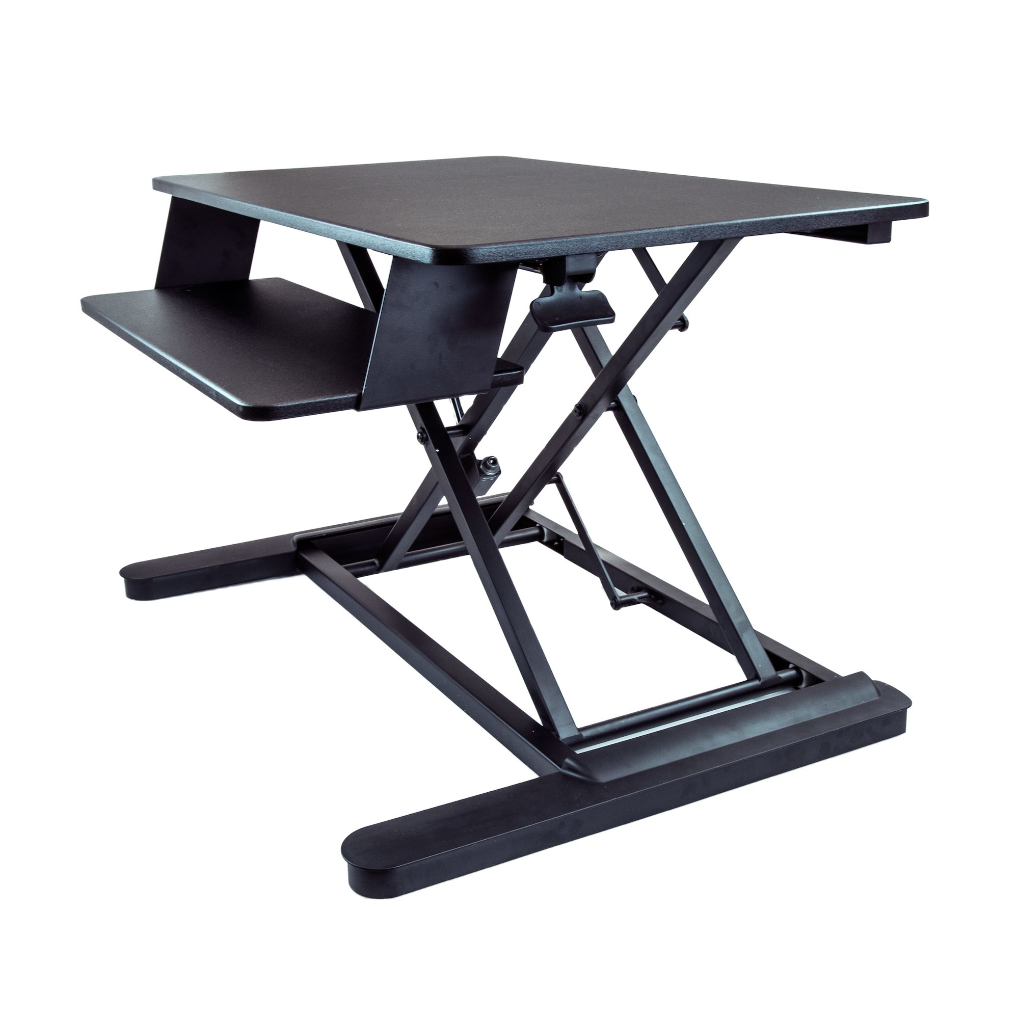 Startech - Computer Parts        Sit Stand Desk Converter - 35in     Large Work Surface - Adjustable     Armstslg