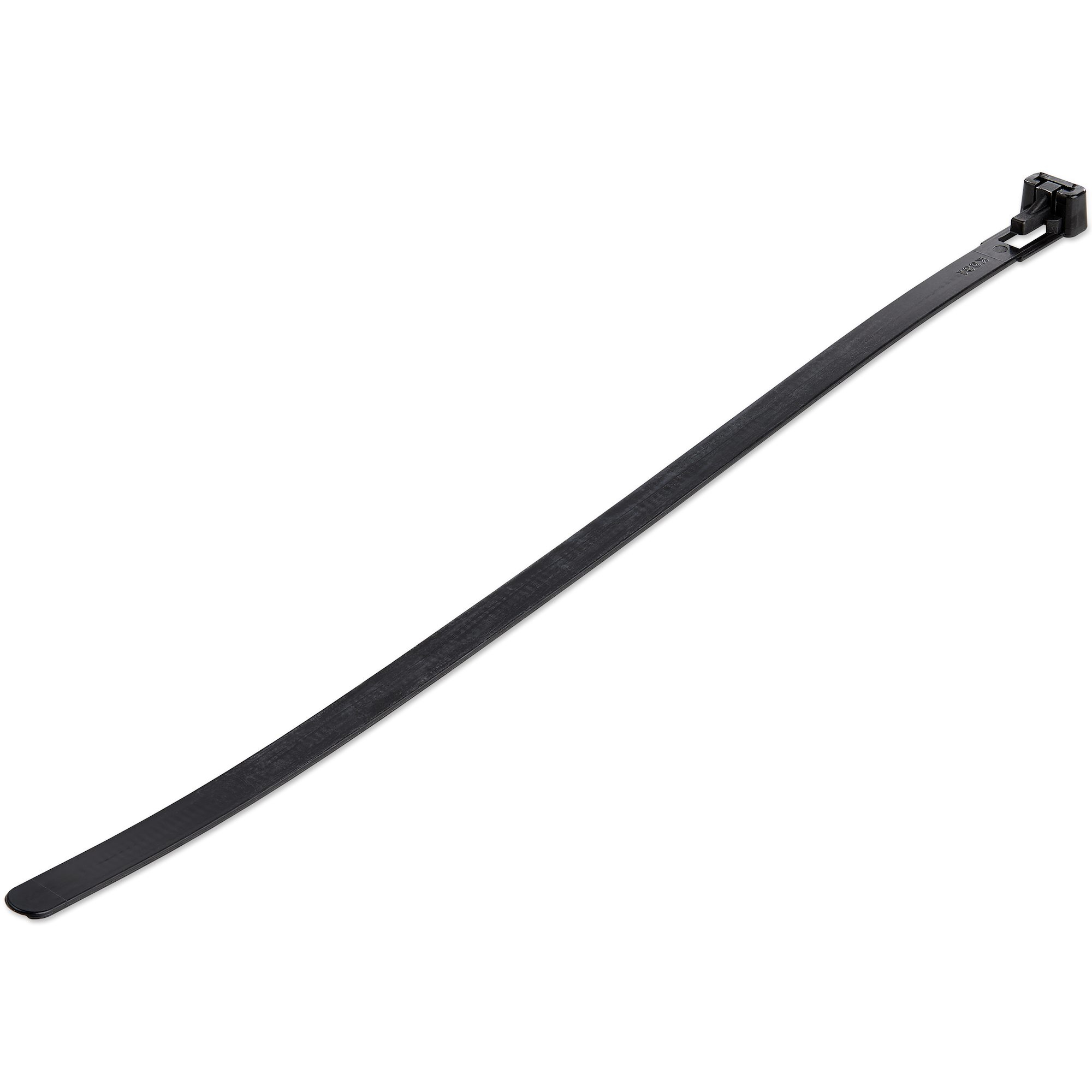 Startech - Cables                100 Pack Of Resealable              Zip Tie 10 Black                    Cbmztrb10bk