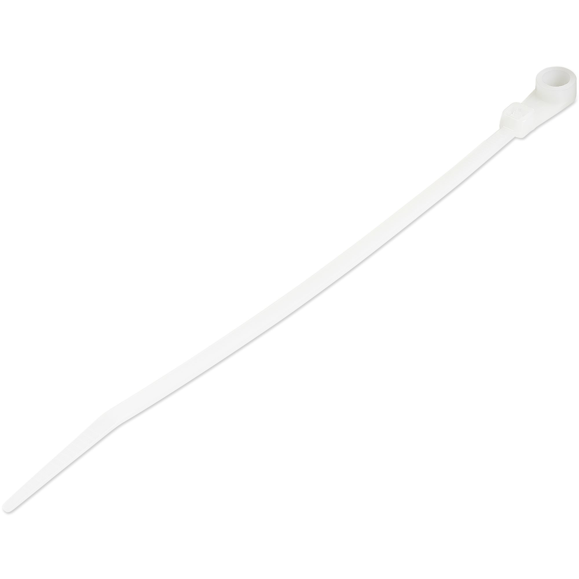 Startech - Cables                100 Pack Of Plastic Zip Ties        With Screw Hole 6                   Cbmzts10n6