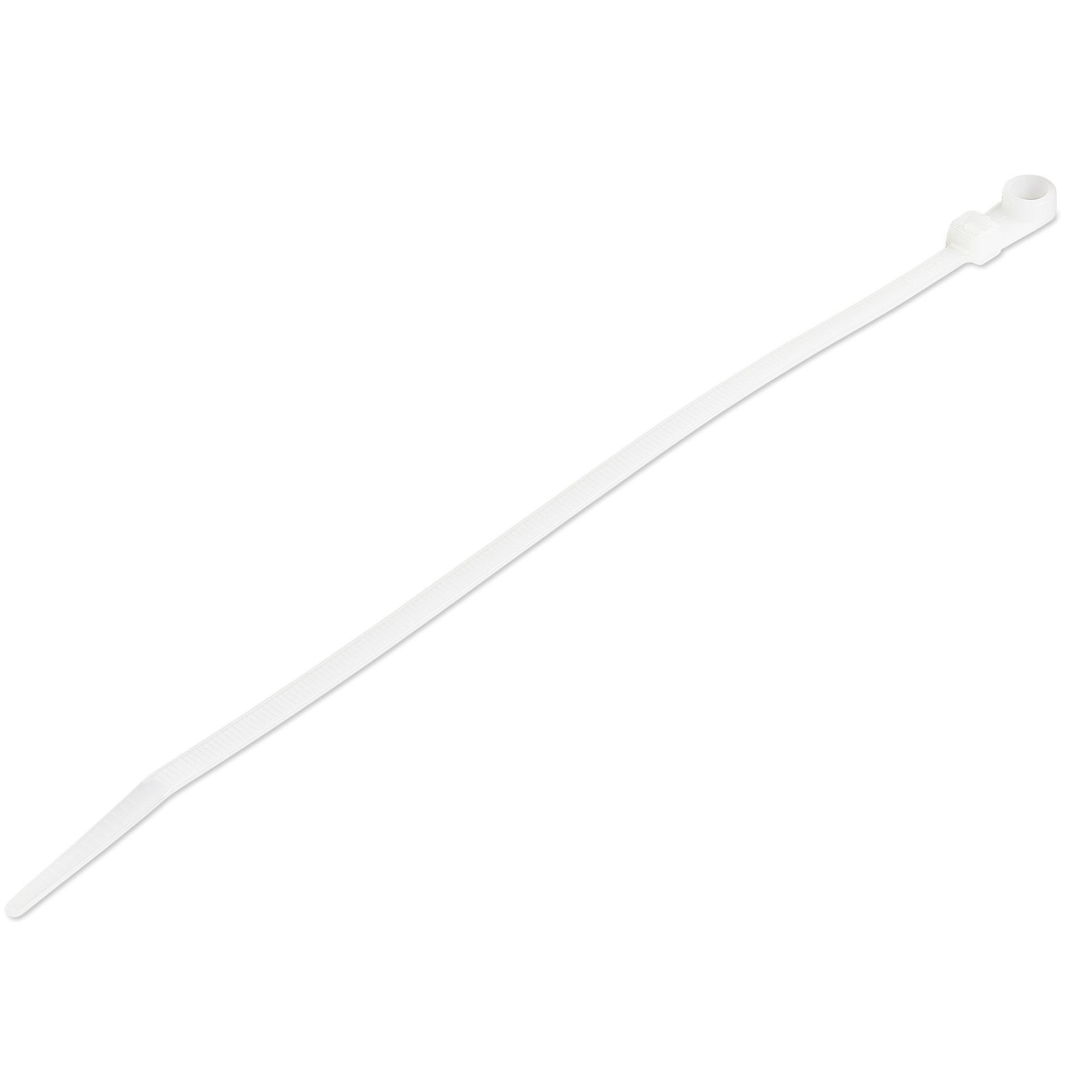 Startech - Cables                100 Pack Of Plastic Zip Ties        With Screw Hole 9                   Cbmzts10n8