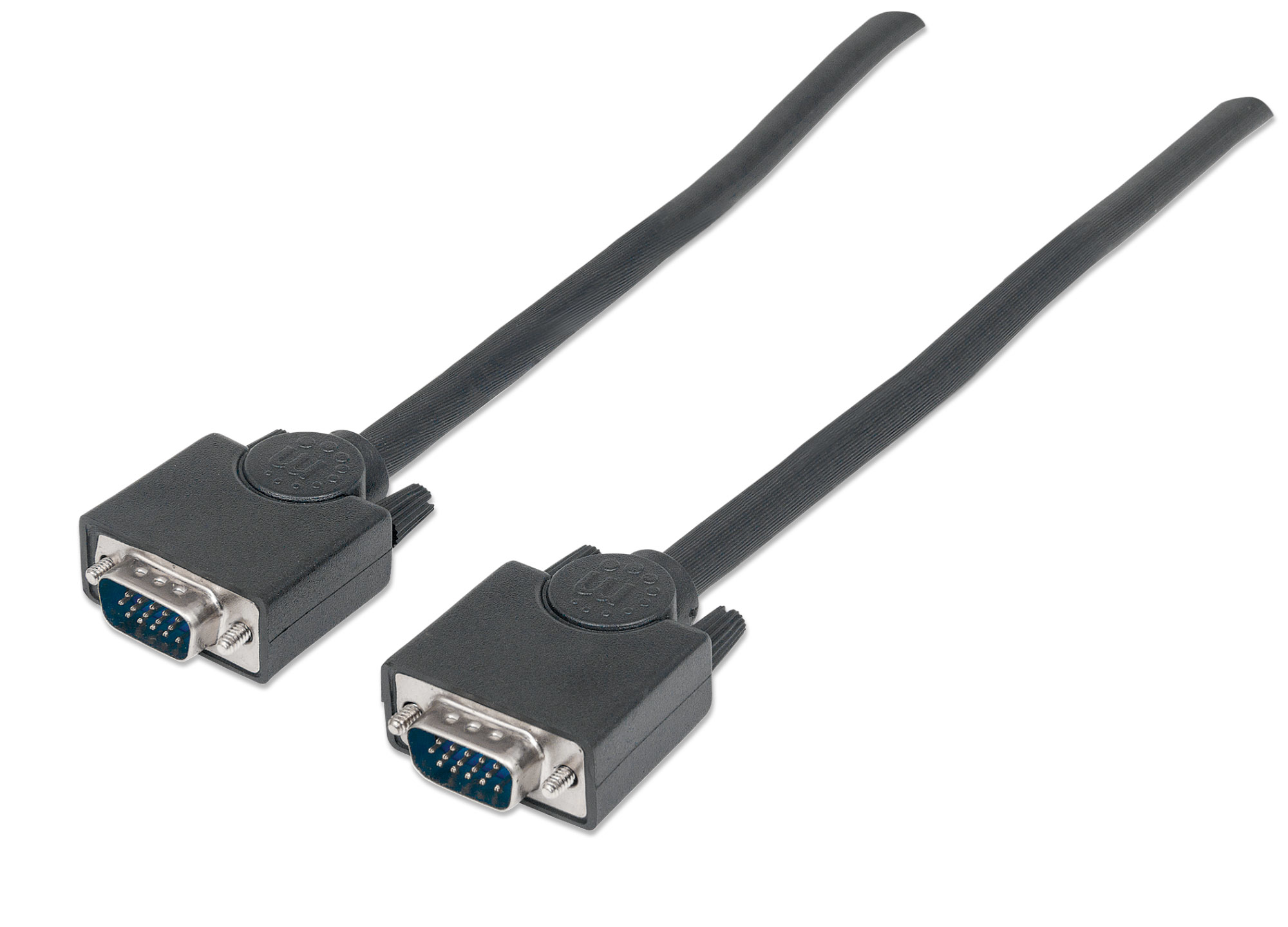 Manhattan                        Svga Monitor Cable 1.8m-            Male/male Black Polybag             311731