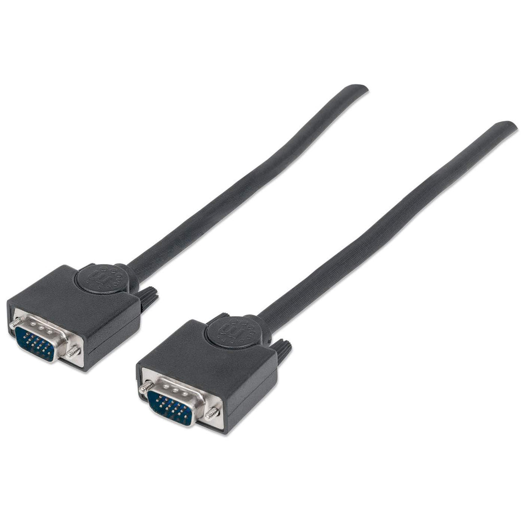 Manhattan                        Svga Monitor Cable 3m-              Male/male Black Polybag             311748