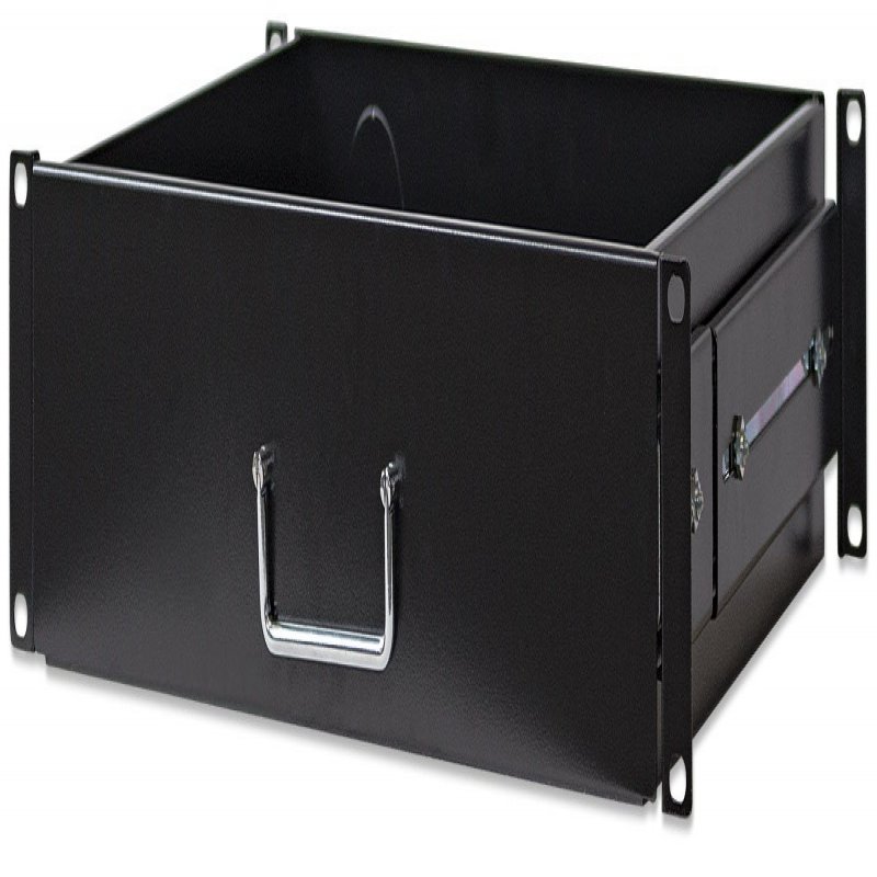 Intellinet                       19in Drawer Shelf 2u Black-         Shelf Depth 350mm                   714938
