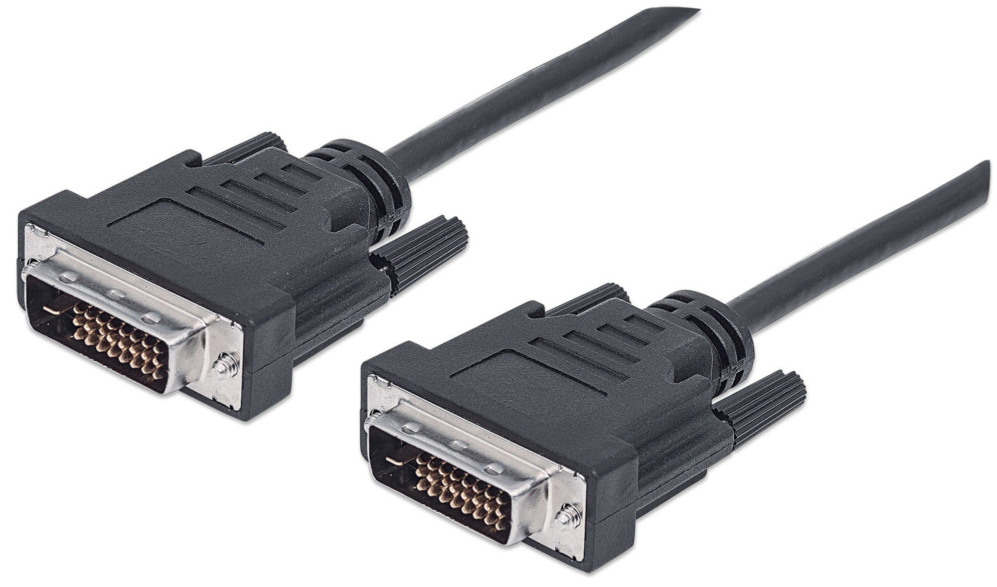 Manhattan                        Dvi-d Cable 3m Dual Link-           Male/male Black Polybag             371803