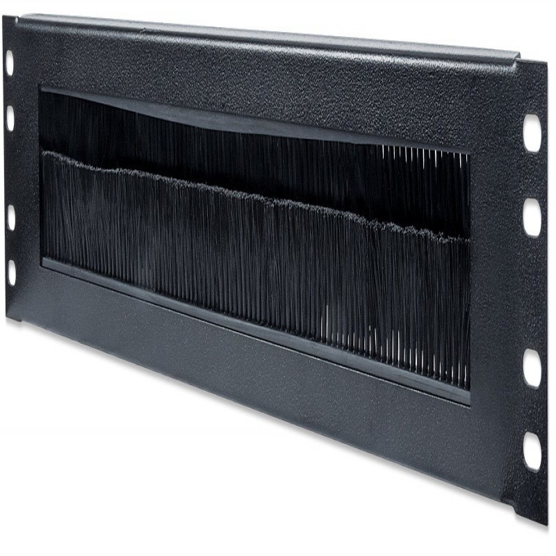 Intellinet                       19in Cable Entry Panel 2u-          With Brush Insert Black             712774