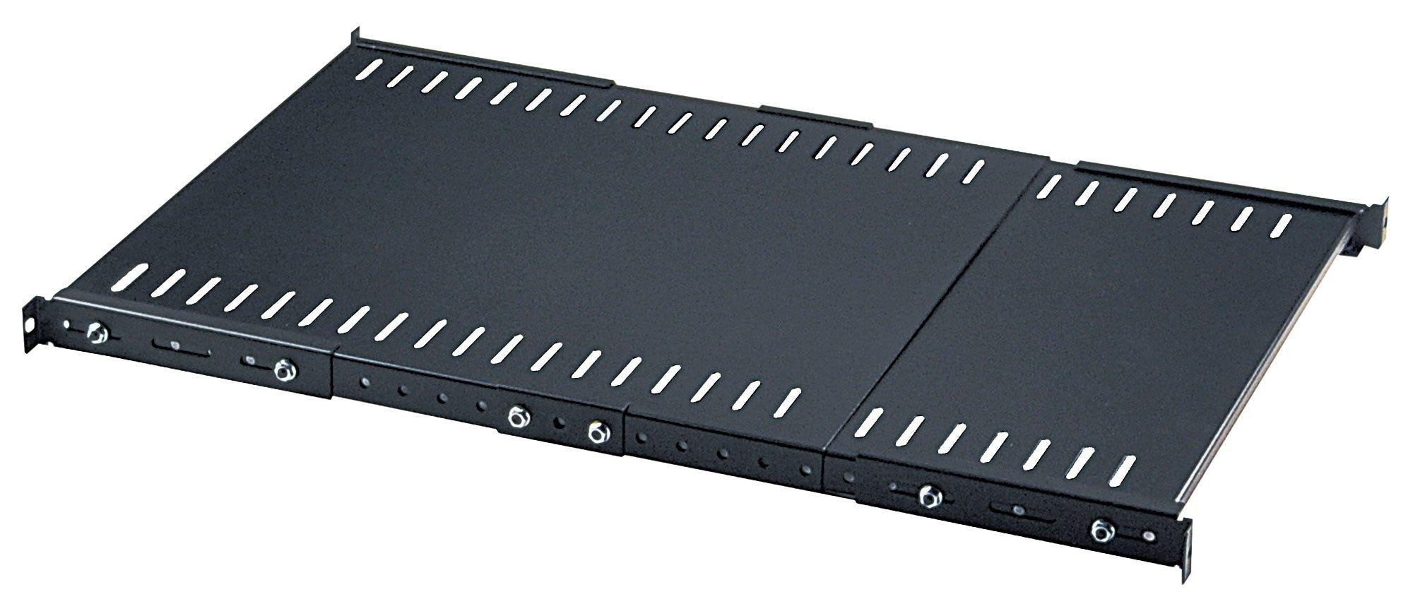 Intellinet                       19in Fixed Extending Shelf 1u-      Steel Black                         714389