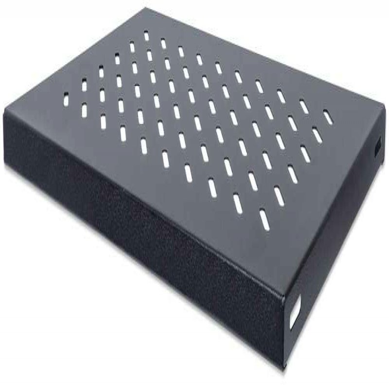 Intellinet                       19in Fixed Shelf 1u 345mm Black     -metal                              712521