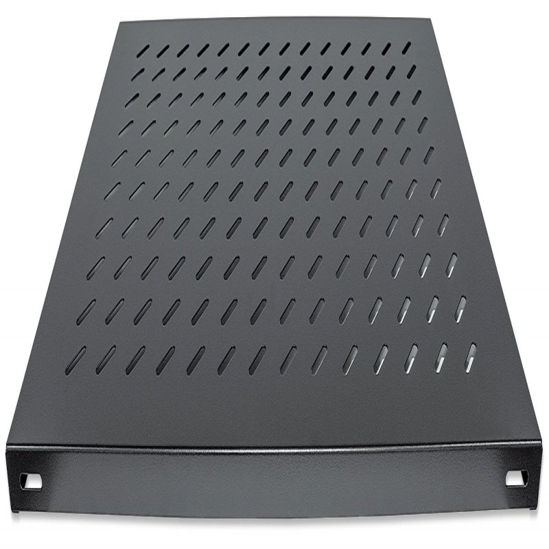 Intellinet                       19in Fixed Shelf 1u 700mm Black     -metal                              712545