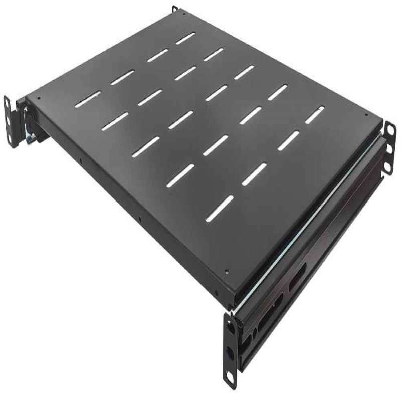 Intellinet                       19in Sliding Shelf 1u Black-        800/1000mm/depth Shelf/550mm        712620