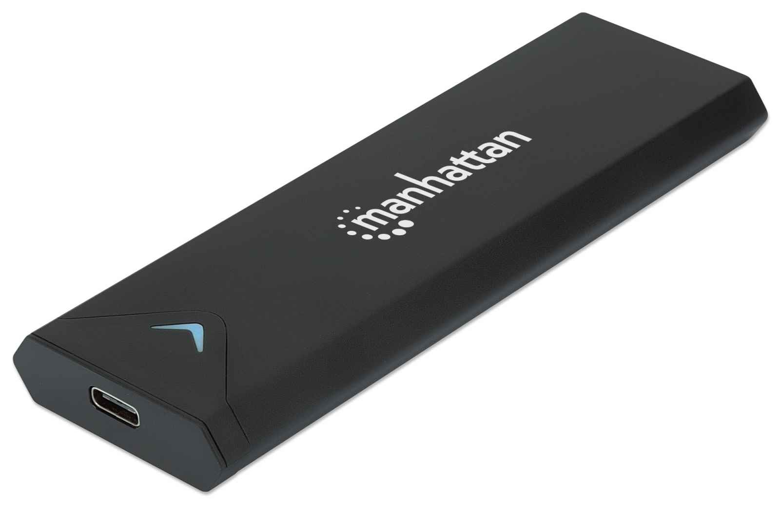 Manhattan                        Ssd Enclosure M.2 Nvmw Usb-c-       Female 10gbps Uasp Aluminium        130530