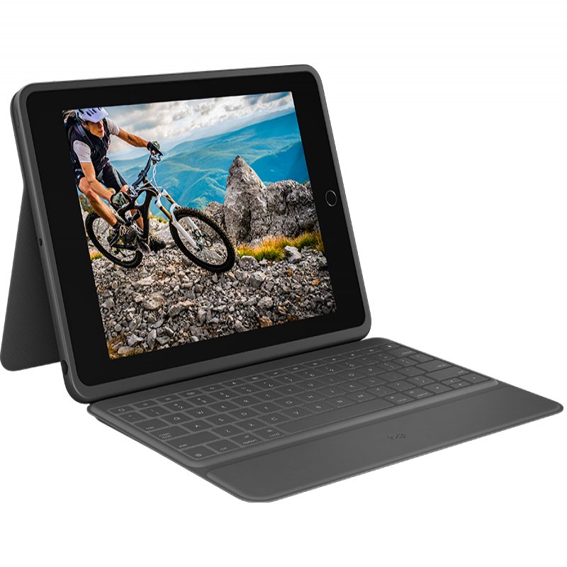 Logitech - Input Devices         Rugged Folio 7th And 8th            Generation Graphite Uk Intnl        920-009319