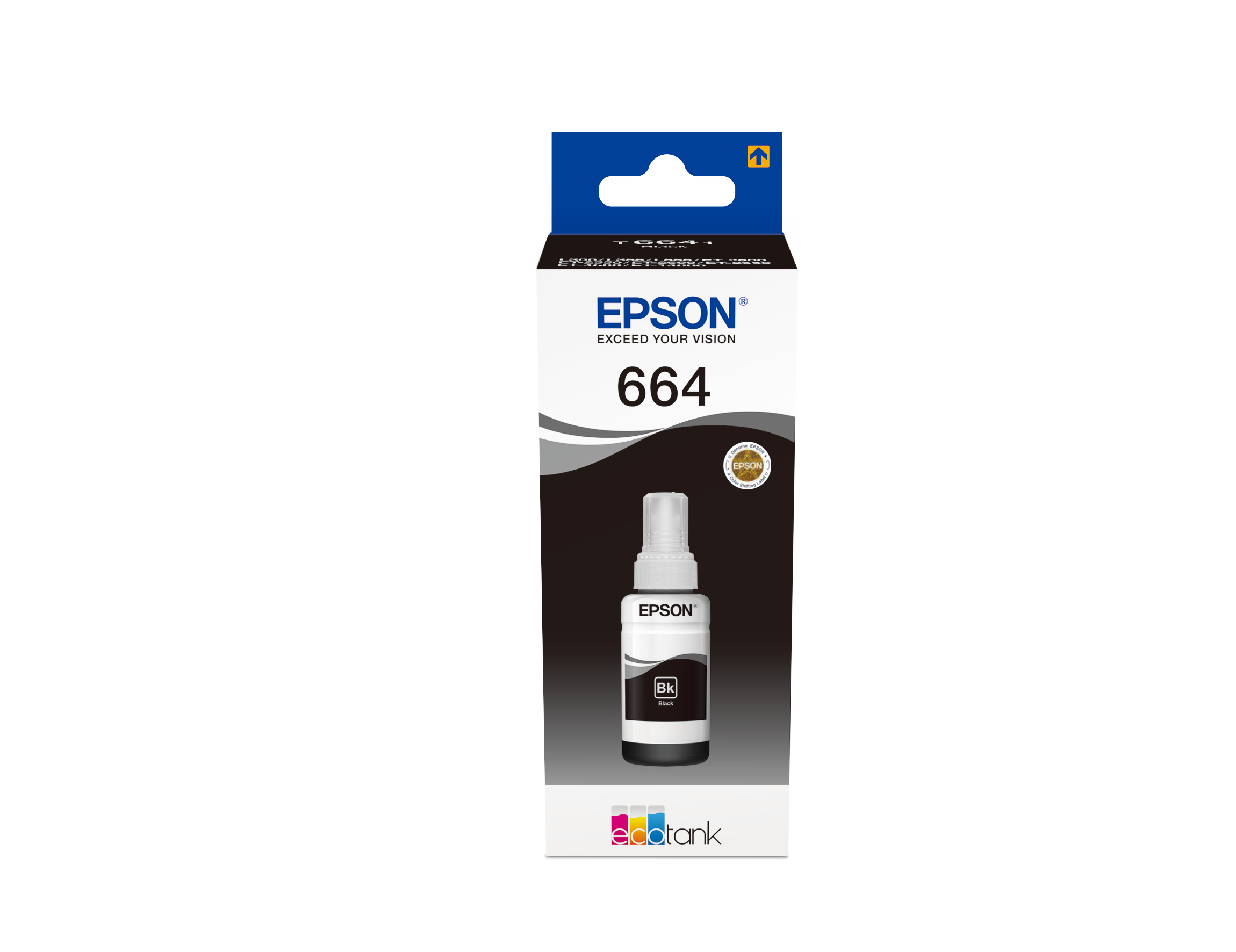 Epson - Its Ink (s7)             T6641 Black Ink Bottle 70ml         .                                   C13t664140