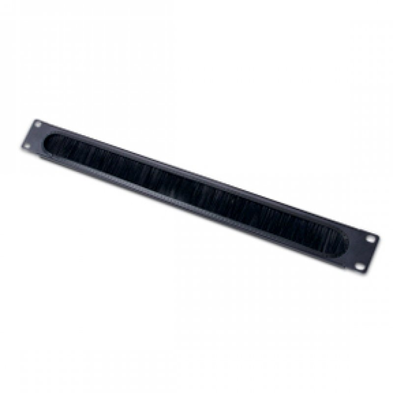 Apc - Racks And Pdus             1u Cable Pass-thru                  W/ Brush Strip Black                Ar8429
