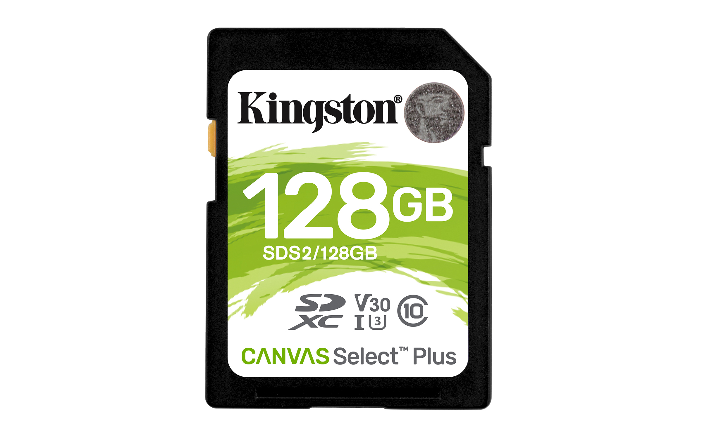 Kingston - Digital Media Product 128gb Sdxc Canvas Select Plus       100r C10 Uhs-i U3 V30               Sds2/128gb