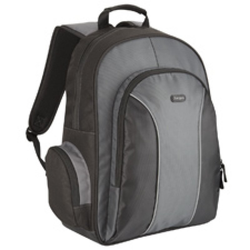 Targus                           Essential 15.6in B/pack Blk         Black/grey                          Tsb023eu
