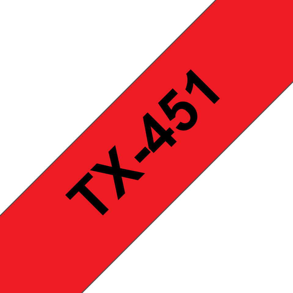 Brother - Consumables Ink Eur    Tx451 Ribbon 24mm                   Black/red                           Tx451