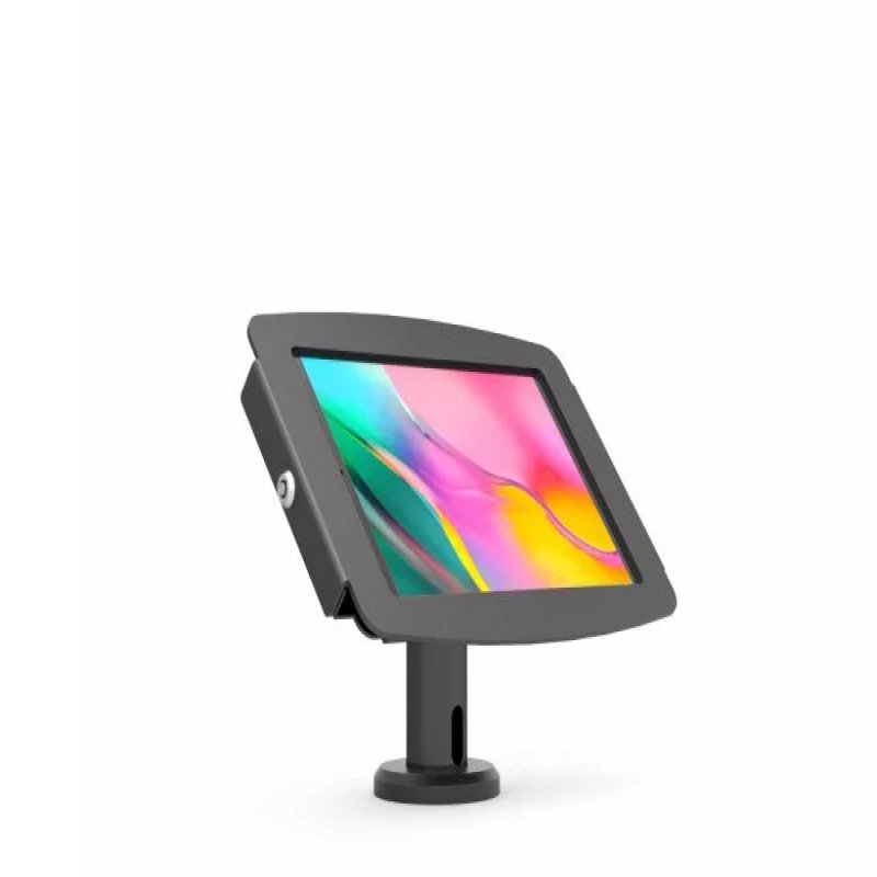 Compulocks Galaxy Tab A8 10.5" Space Enclosure Tilting 4" Stand - Mounting Component (pole) - 4" - For Samsung Galaxy Tab A8 (10.5 In) TCDP04105GA8SB - C2000
