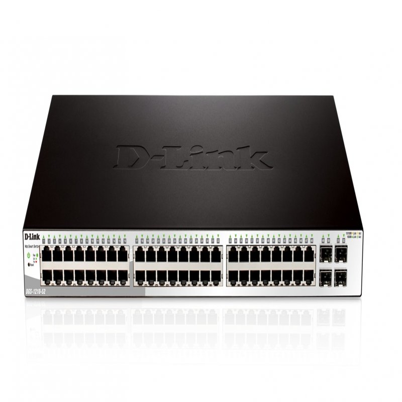 48 10/100/1000 Base-T Port With 4 X 1000Base-T /SFP Ports DGS-1210-52 - C2000