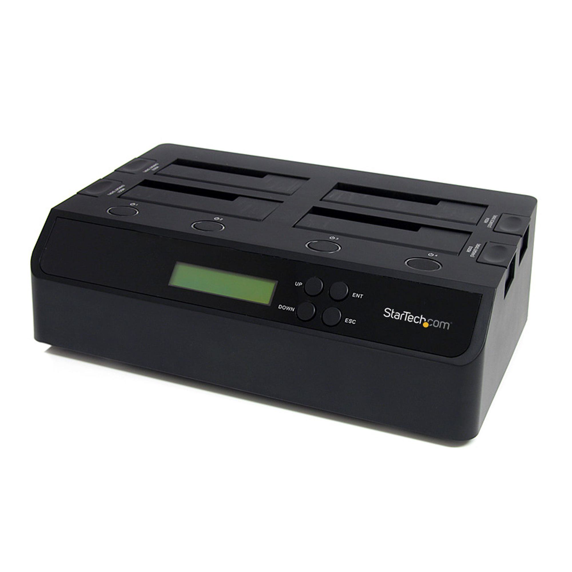 StarTech.com 4 Bay USB 3.0/ ESATA Hard Drive Duplicator Dock For 2.5" & 3.5" SATA/ IDE SSD HDD - Standalone 1:3 Copier Docking Station (SATDOCK4U3RE) - Hard Drive Duplicator - 4 Bays (SATA-30 - C2000