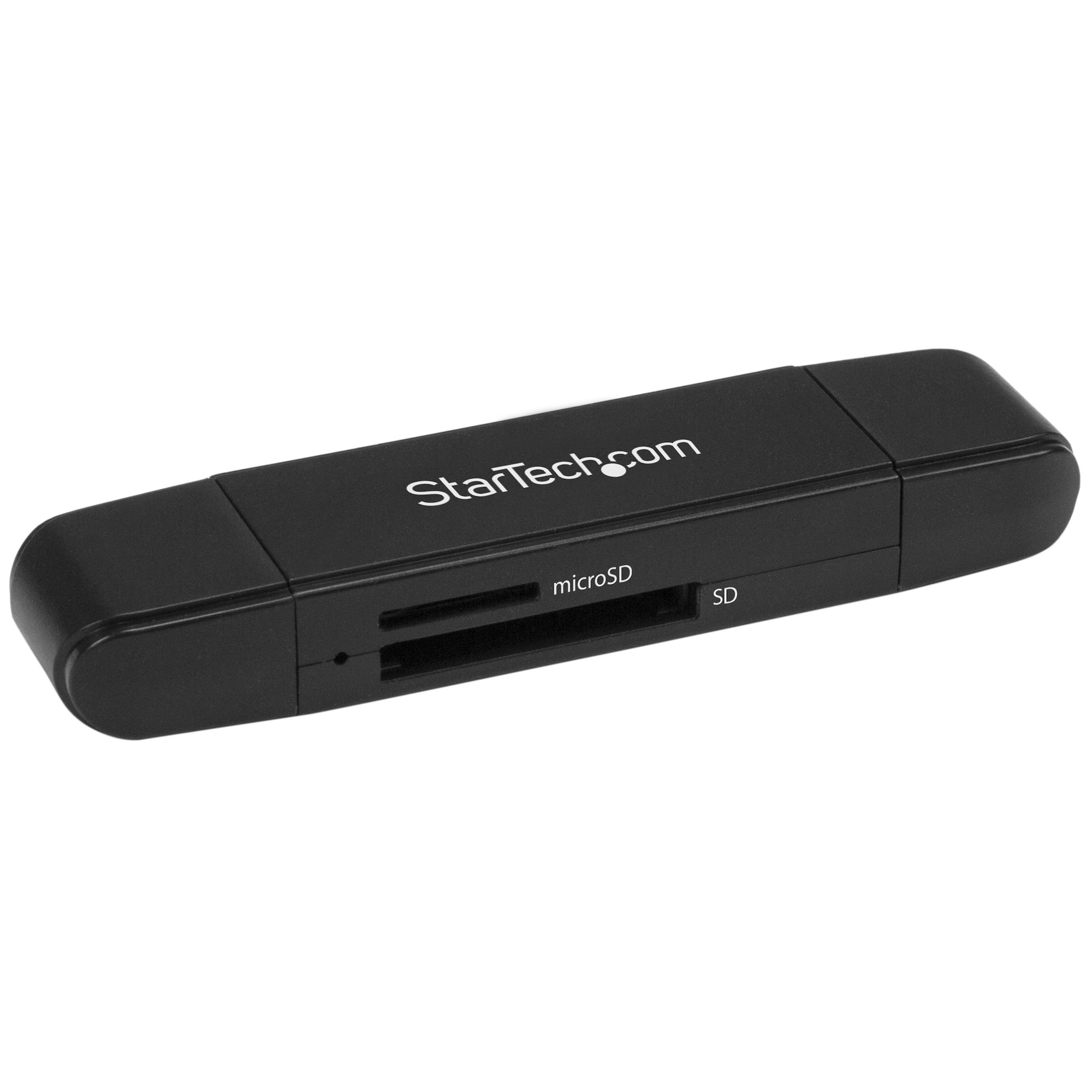 StarTech.com USB Memory Card Reader - USB 3.0 SD Card Reader - Compact - 5Gbps - USB Card Reader - MicroSD USB Adapter (SDMSDRWU3AC) - Card Reader (MMC, SD, MicroSD, SDHC, MicroSDHC, SDXC, Mi - C2000