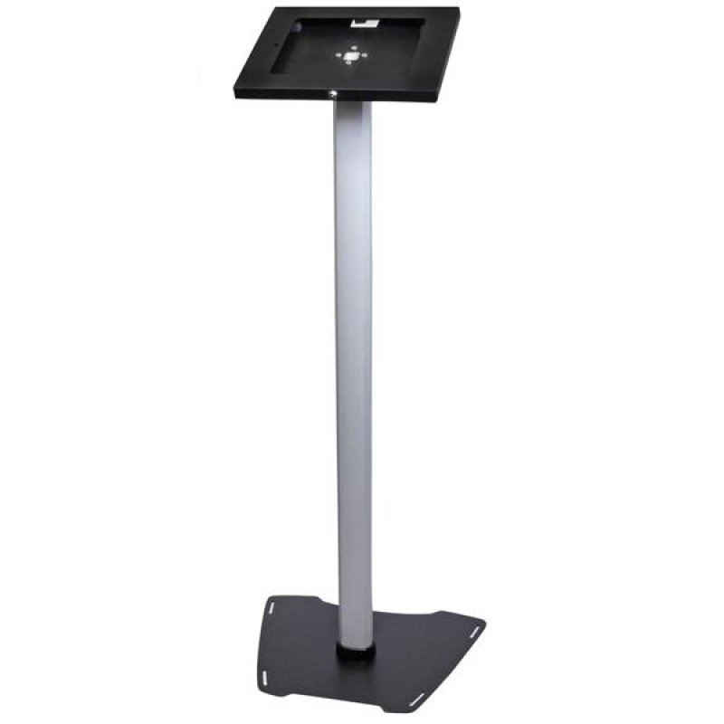 StarTech.com Secure Tablet Floor Stand - Anti-Theft - Lockable Tablet Mount - For 9.7" Tablets - Metal Construction - Fixed Height (STNDTBLT1FS) - Mounting Kit (feet, Pole, Holder, Pole Conne - C2000