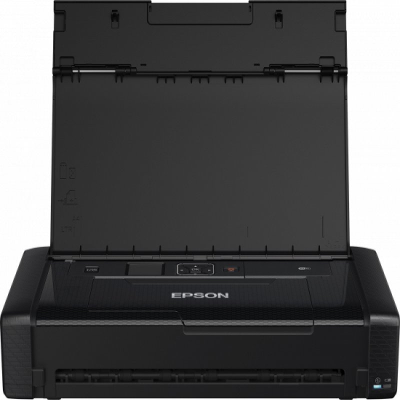 Epson WorkForce WF-110W 110W WF110W WF110 110 W- Printer - Colour - Ink-jet - A4/Legal - 5760 X 1440 Dpi - Up To 7 Ppm (mono) / Up To 4 Ppm (colour) - Capacity: 20 Sheets - USB 2.0, Wi-Fi(n)  - C2000