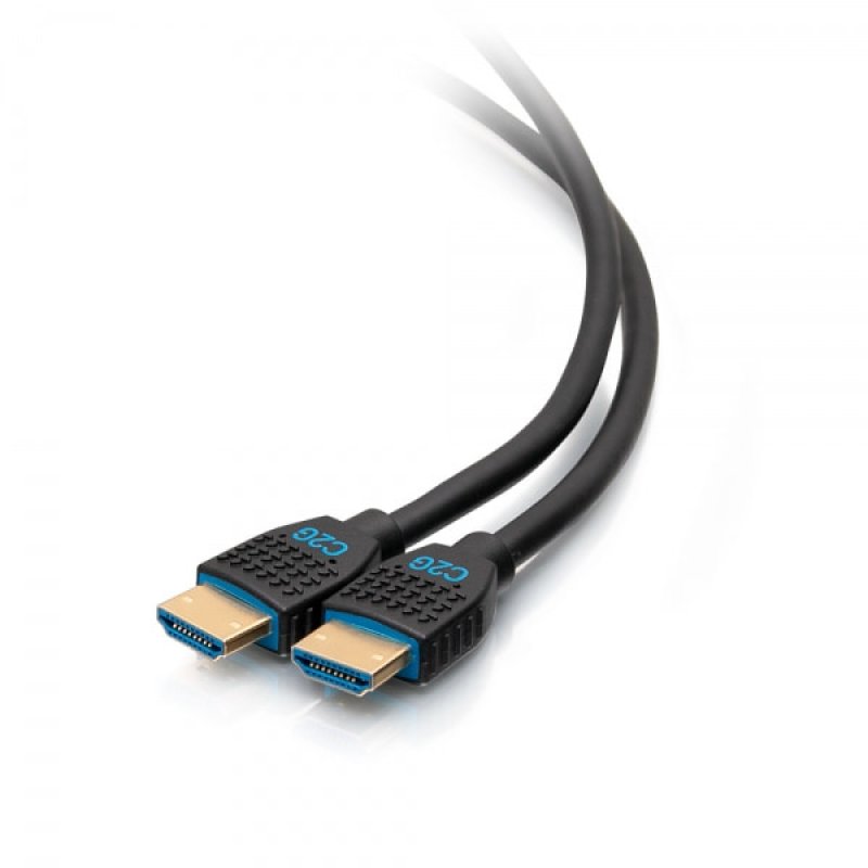 C2G 1ft 4K HDMI Cable - Performance Series Cable - Ultra Flexible - M/M - High Speed - HDMI Cable - HDMI Male To HDMI Male - 30 Cm - Black C2G10373 - C2000