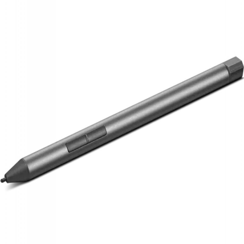 Lenovo Digital Pen 2 - Active Stylus - Active Electrostatic - 2 Buttons - Grey - Brown Box - For IdeaPad Flex 5 14ALC7 82R9, ThinkPad X12 Detachable 20UV, 20UW 4X81H95633 - C2000