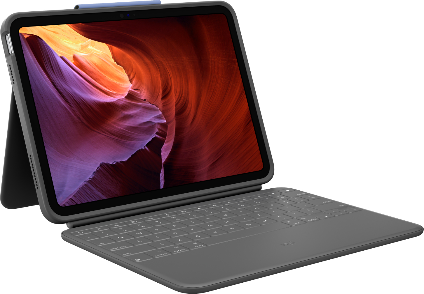 Keyboard And Folio Case - Apple Smart Connector - QWERTY - UK - Graphite - For Apple 10.9inch IPad Wi-Fi 920-011206 - C2000
