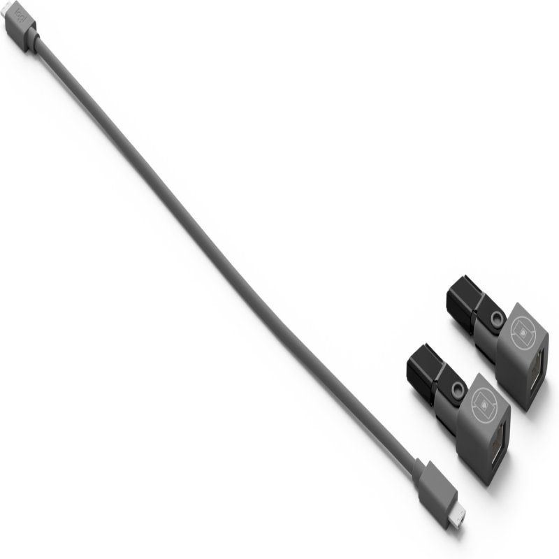 Logitech - Network Coupler - 21.5 Cm (pack Of 2) - For Logitech Rally, Rally Bar, Bar Mini, Mic Pod, Mic Pod Hub, Plus 952-000181 - C2000