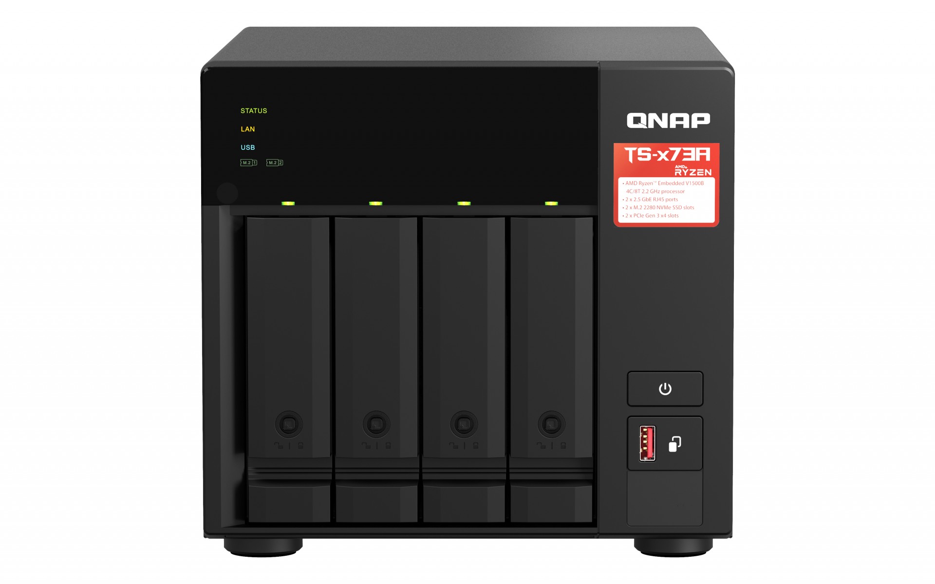 K/TS-473A-8G 4bay NAS+4xSeagate 4Tb IW TS-473A-8G+4XST4000VN006_UK - C2000