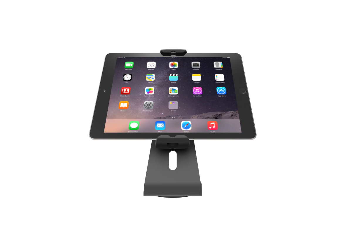 Compulocks Universal Tablet Cling Counter Stand - Stand - For Tablet - Black - Desktop 303BUCLGVWMB - C2000
