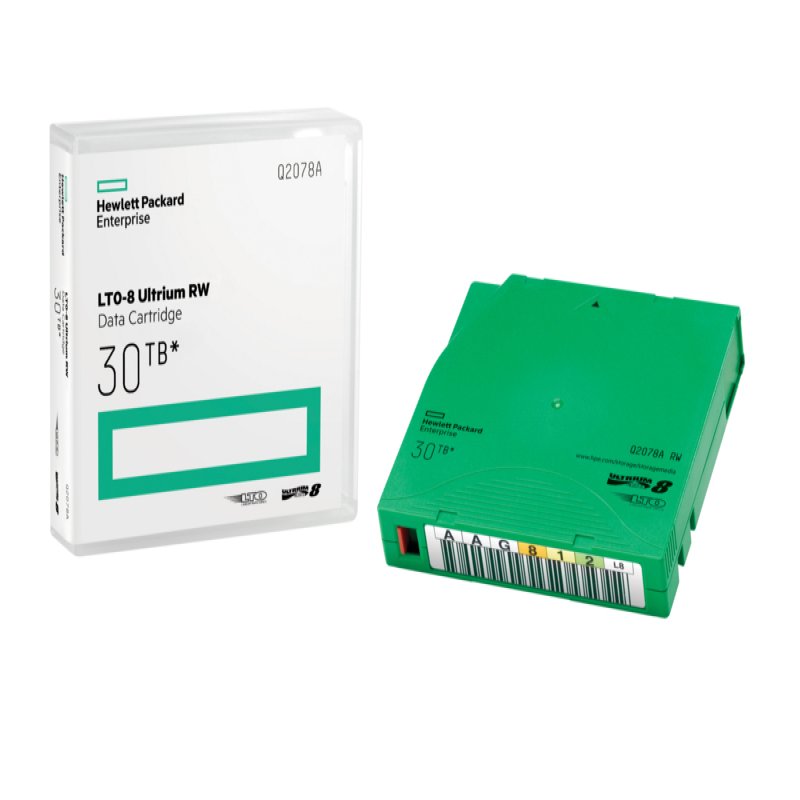 Hpe - Storage Supply (7a) Bto    Hpe Lto-8 Ultrium 30tb Rw           Non Custom Labeled (20pack)         Q2078an