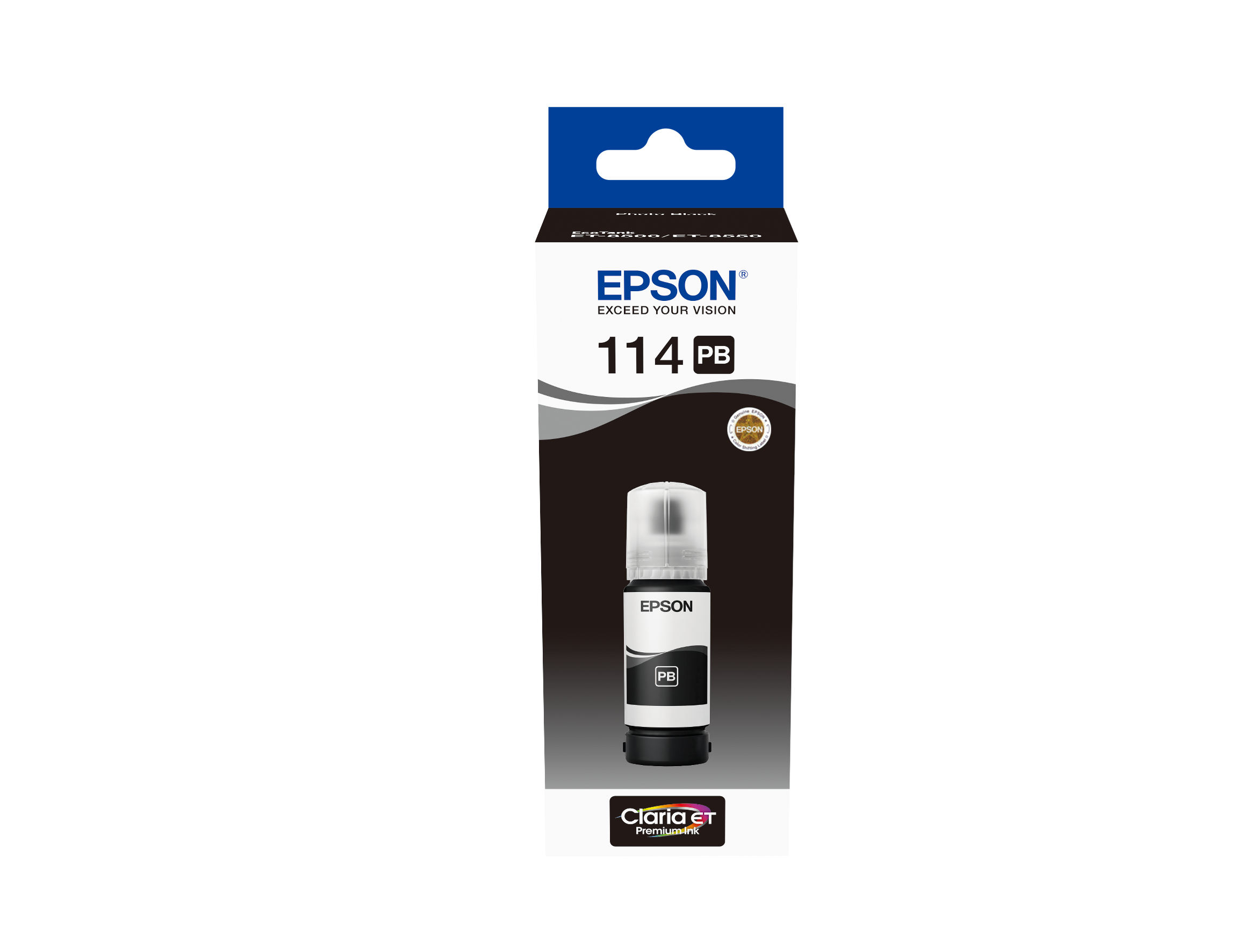 Epson - 70 Ml - Black - Original - Ink Refill - For EcoTank ET-8500, ET-8550 C13T07B140 - C2000