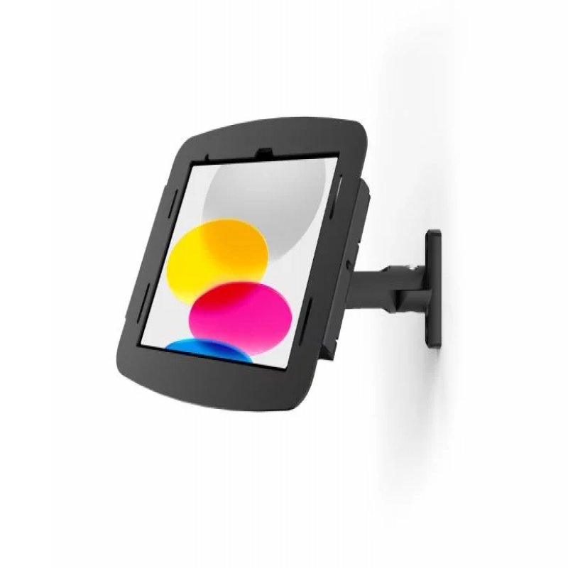 Compulocks IPad Mini 8.3" Space Enclosure Swing Wall Mount - Mounting Kit (articulating Arm, Swing Arm, Enclosure) - For Tablet - Lockable - High-grade Aluminium - Black - Screen Size: 8.3" - - C2000